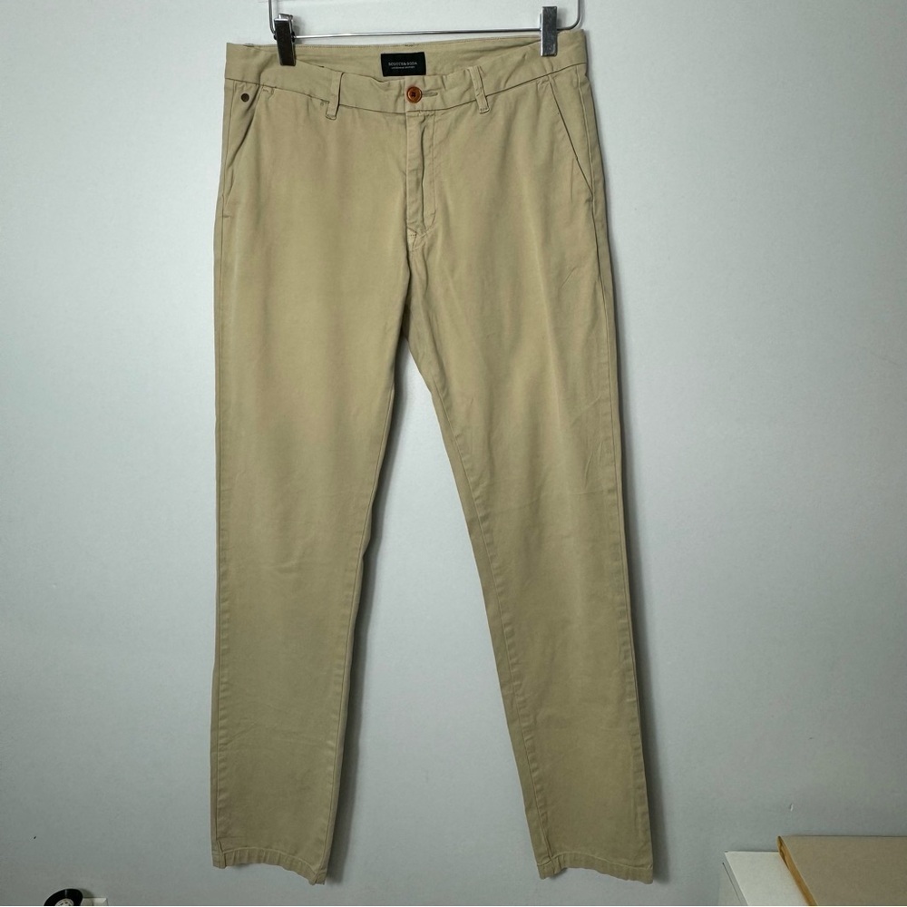 Scotch Soda Stuart - Stretch Chinos | Regular Slim Fit size 29 x 32 1943